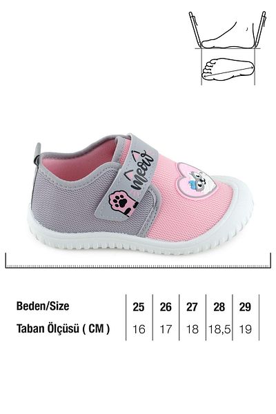 GEZER Summer Girl's Comfortable Sole Velcro Adjustable Linen Casual Shoes