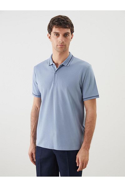 LC Waikiki Tricou pentru bărbați SOUTHBLUE cu guler polo piqué