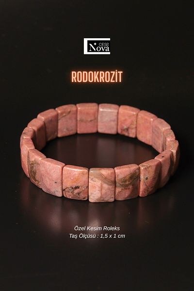 CessNova Certified Aa Quality Rhodochrosite Roleks Bracelet