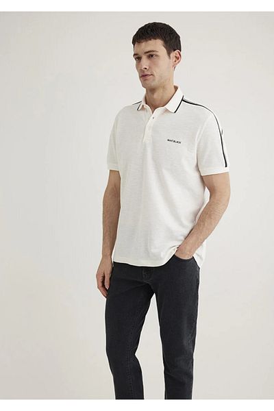 Mavi Λευκό μπλουζάκι πόλο κανονική εφαρμογή / Regular Fit0611838-70057