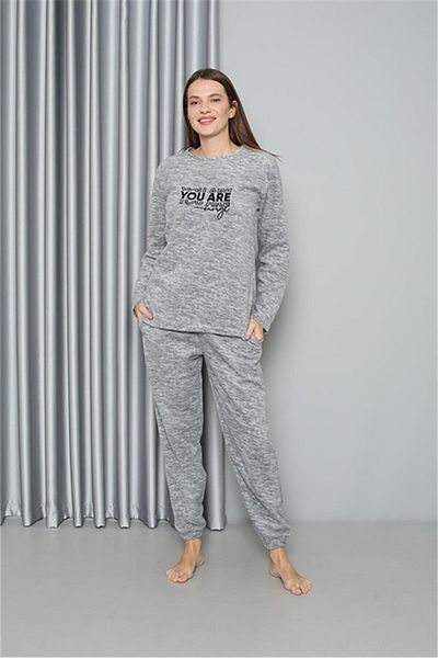 modaserdem Set pijamale pentru femei Mdsrdm Welsoft Fleece