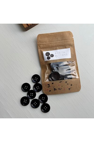 BERRİN AKSESUAR 20mm Bright Colorful 4 Holes Button 10Pcs