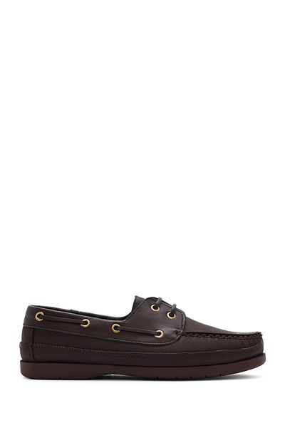 Derimod Loafer confortabil din piele maro pentru bărbați 25SFD6607M2