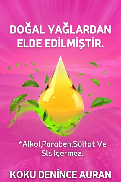 AURAN Japon Kirazı Esansiyel Uçucu Koku Yağı Difüzör Esansı Buhurdanlık Yağı Aromaterapi Yağı 100ml