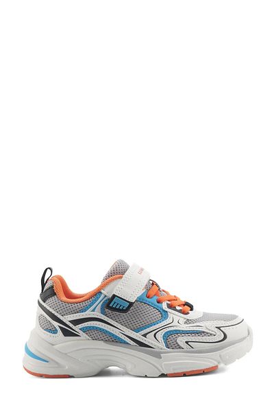lumberjack Bulk white leather boy's sneaker