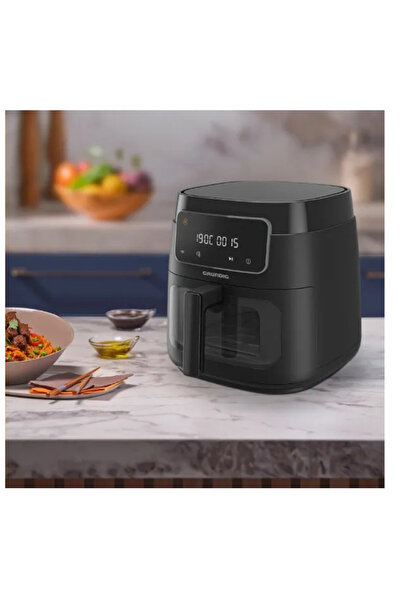 Grundig AirFit XXL 7.6 L Camlı Airfryer