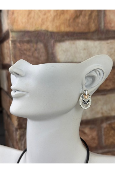 SEDEF TAKI Mineli kolye ve küpe takım