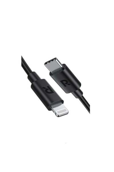 RavPower كيبل ربل من راف باور لايتنينق الي تايب سي 1متر / اسود