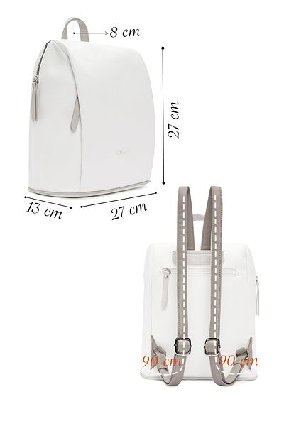 Derimod Rucsac alb pentru femei 25SBD 246418