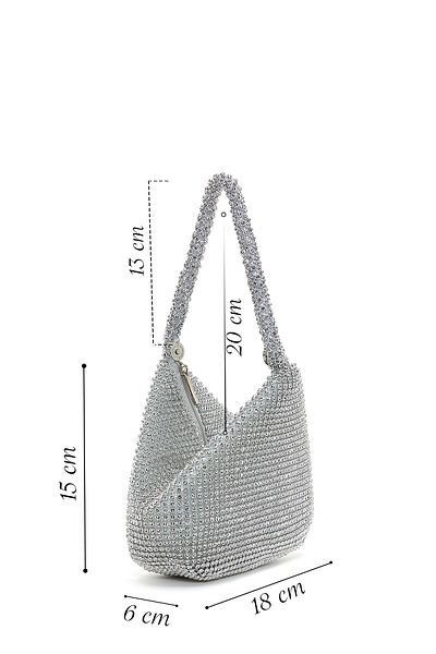 Derimod Geantă de mână Silver Stone pentru femei 25SBD2906TS