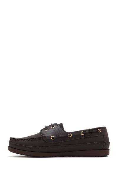 Derimod Loafer confortabil din piele maro pentru bărbați 25SFD6607M2