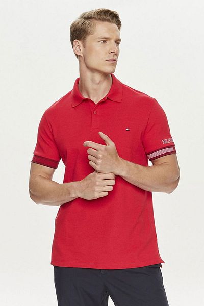 Tommy Hilfiger Men's Polo Neck T-shirt