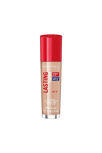 Rimmel ريميل كريم اساس لاستنغ فينش يدوم 25 ساعة 200