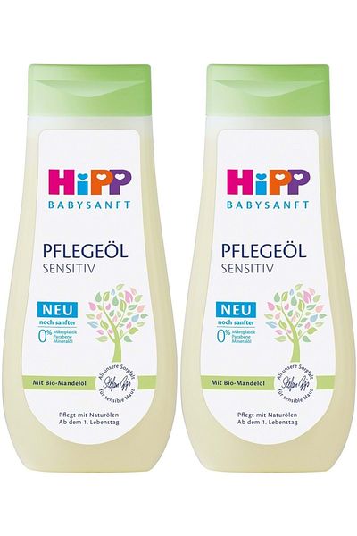 Hipp Babysanft Baby Care Oil/Pelegeal Sensitive 200ml (Set of 2)