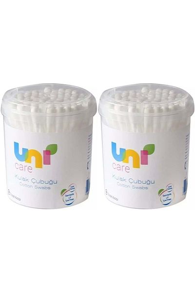 Uni Baby Ear Cleaning Swabs 200 Pieces (Set of 2)
