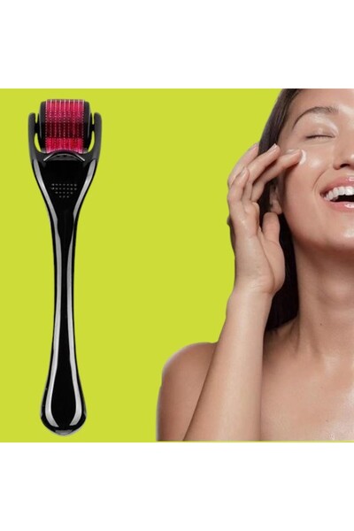 PratikAI ديرمورولر 540 إبرة تيتانيوم لتجديد البشرة وتدليكها (إبرة 100 مم)