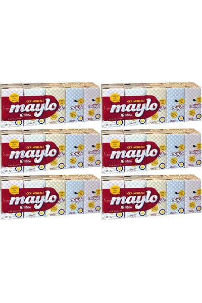 Maylo Pocket Tissue Paper Set of 60 (6Pk*10)
