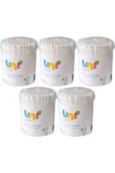 Uni Baby Ear Cleaning Swabs 200 Pieces (Set of 5)
