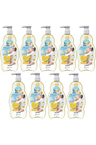 Uni Baby Bebek Şampuanı 700ml Tatlı Rüyalar (POMPALI) (9 LU SET)