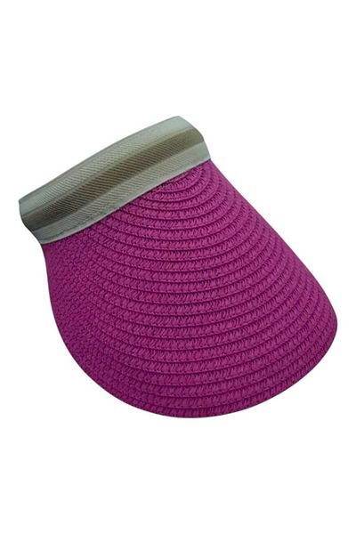 Aware Time Visor Straw Beach Tennis Hat