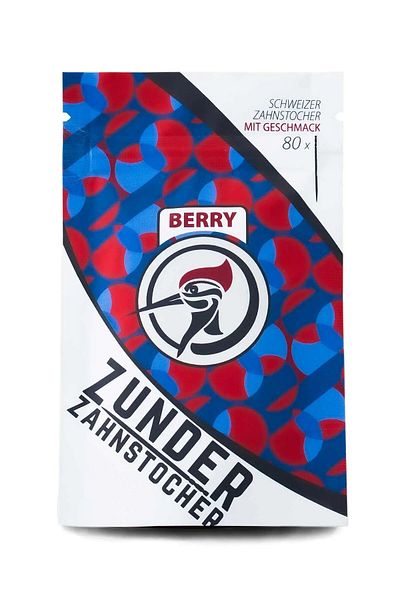 WUNDER Toothpicks Berry - Bag (80 pcs.)