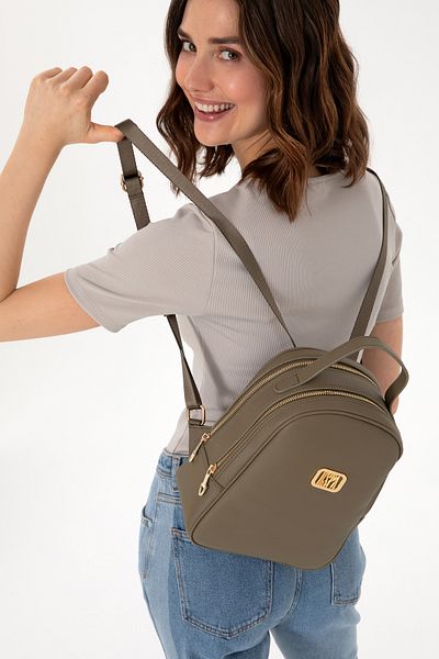 U.S. Polo Assn. Women's Khaki Backpack 50300306 -Vr027