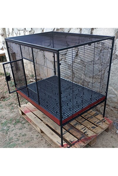 Dogus Kuş Evi Büyük Boy Salma Kafes Tek Katlı (105x75xh75 Cm )