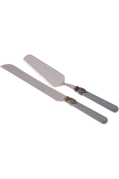 RİVADOSSİ SANDRO Rivadossi Classic Gray Cake Set 2 Pieces
