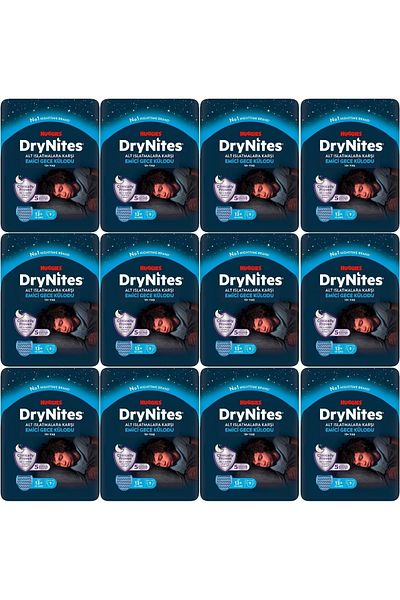 DryNites Night Külödürü 13 Years Old Male XL Size 108 Pieces (12Pk*9)