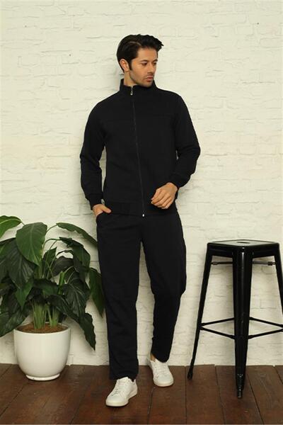 Mestore Moda Çizgi Men's Tracksuit Set 7005