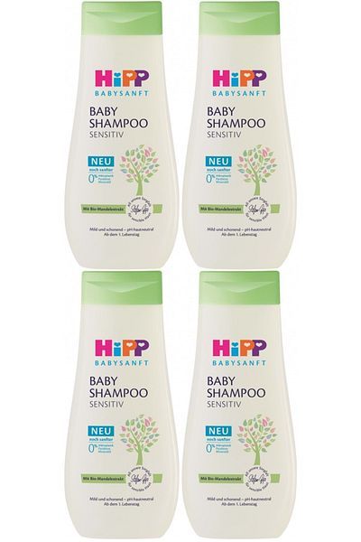 Hipp Babysanft Baby Shampoo - Sensitiv 200ml (Set of 4)
