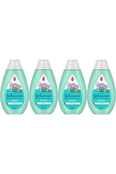 Johnson´s Baby شامبو جونسون للأطفال 500 مل كرال شاكر للشعر المطيع (مجموعة من 4)