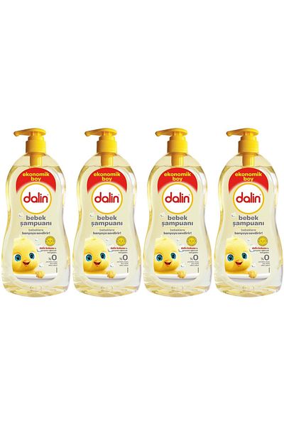 Dalin Baby Shampoo 900ml Classic with Pump (Set of 4)