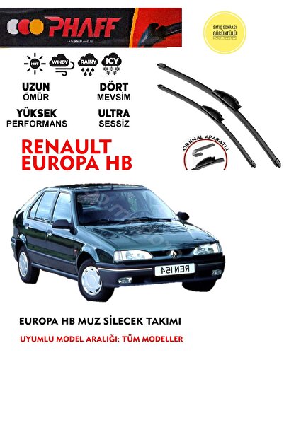 DuoLight Renaullt 19 europa hb Silecek Takımı ön arka 3 lü set