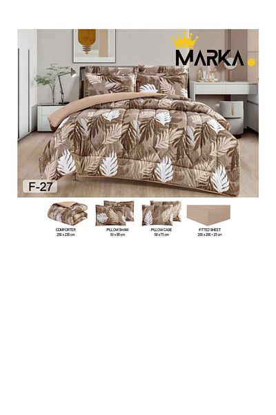 Marka Freela Cool Double Bedspread with Two Different Shapes
