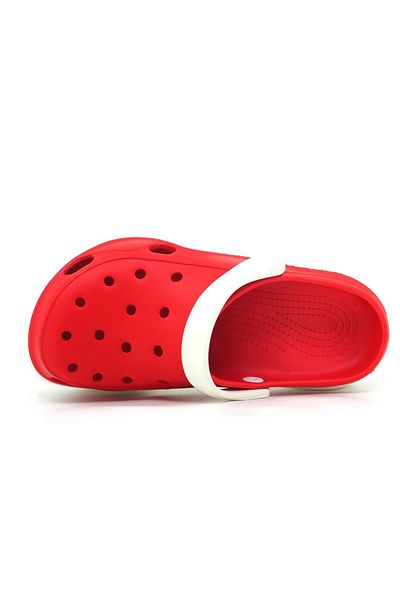 Kids Club Shoes Monapicco Stella Sabo Papuci pentru doctor și asistentă Papuci ortopedici pentru femei cu talpă groasă ROȘU