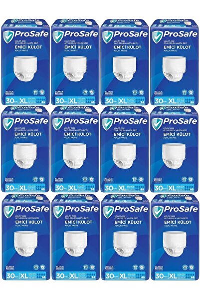 PROSAFE Emici Külot Hasta Bezi XL-Extra Large 360 Adet (12PK*30)