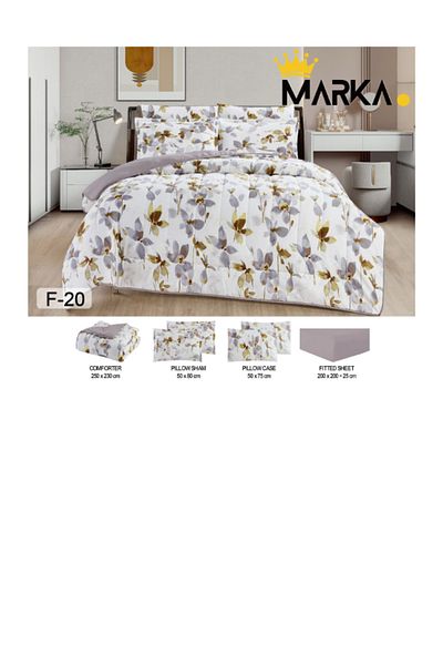Marka Freela Cool Double Bedspread with Two Different Shapes
