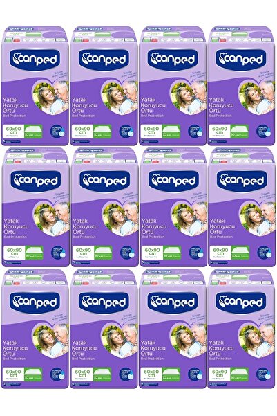 Canped Patient Bed Protective Cover 60*90cm 120 Pieces (12Pk*10)