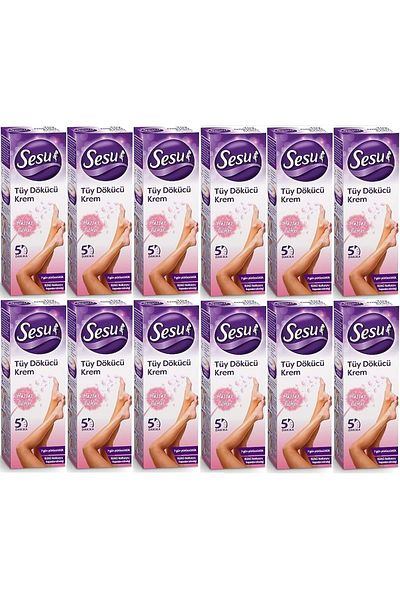 Sesu Depilatory Cream 40ml Sensitive Skin (Set of 12)