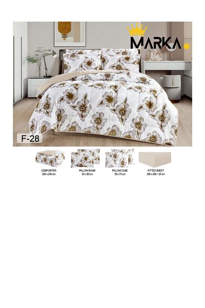 Marka Freela Cool Double Bedspread with Two Different Shapes