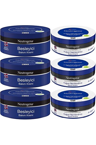 Neutrogena كريم العناية بالتركيبة النرويجية 200 مل (مجموعة مختلطة من 6 قطع مغ...