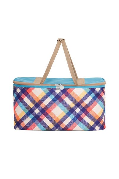Superbag سلة حقيبة نزهة/مخيم سعة 22 لترًا. حقيبة الترمس الحرارية (توفر الحماية من الحرارة والبرودة)