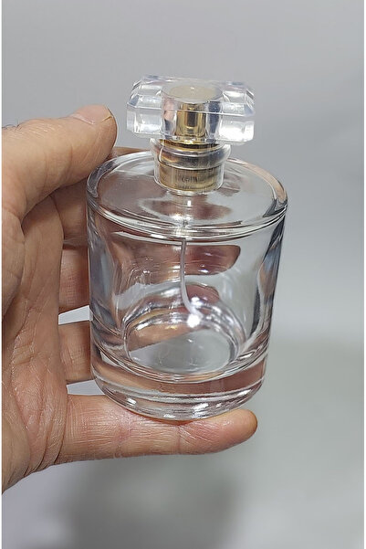 Paradise 2 Adet 50 ml Cam Kolay Kapama Sprey Kolonya Boş Parfüm Şişe Şeffaf M...