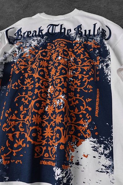 KUN SPORTSWEAR ΕΘΝΙΚΟ ΠΙΣΩ ΕΚΤΥΠΩΣΗ ΑΠΟΡΡΙΨΗ ΤΩΝ ΚΑΝΟΝΩΝ TSHIRT OVERSIZED UNISEX