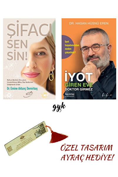 Şira Yayınları Şifacı Sensin! ve Bedeninden Mesaj Var! 2 Kitap Set (AYRAÇ HED...