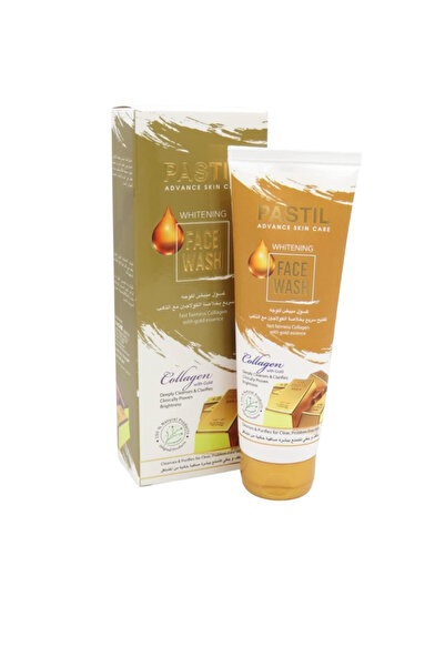 PASTIL غسول مبيض للوجه تفتيح سريع بخلاصة الكولاجين مع الذهب