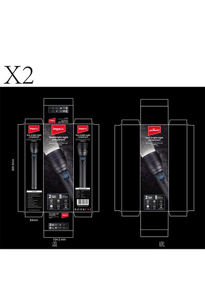 İMPEX مصباح فلاش LED من Impex (Lumin X2)
