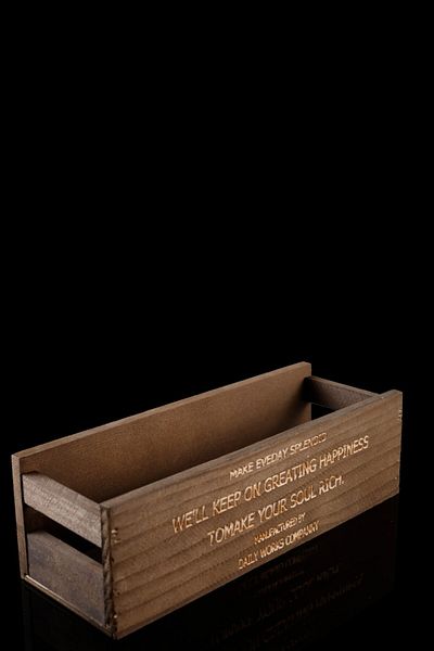 TheBRo 28 cm Multi-Purpose Rustic Wooden Handmade Safe, Oil Pot, Spice Rack
