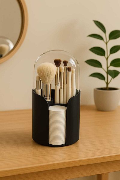 Higienox Olivia Brush Makeup Brush and Cotton Organizer Organizer